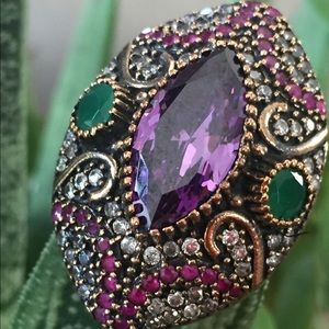 Sterling silver vintage ring